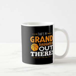 That's My Granddaughter Out There Sketll Player Sp Coffee Mug