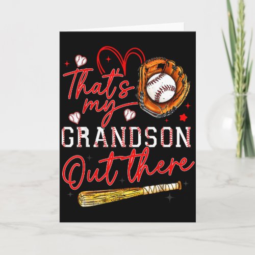 Thats My Grandson Out There Baseball Grandma Mothe