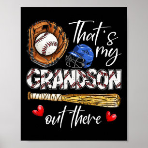 That's My Grandson Out There Sell Grandma Mothers Poster