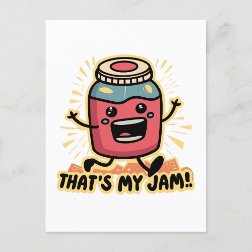 Thats My Jam Postcard