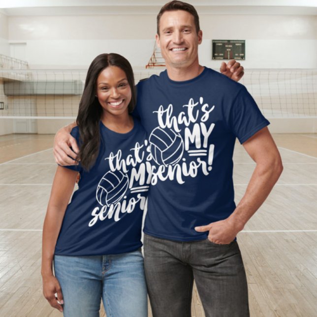 That's MY Senior Volleyball Jersey Number & Name T-Shirt (Creator Uploaded)