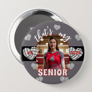 That's my Senior Volleyball Player button