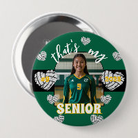 That's my Senior Volleyball Player button