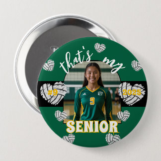 That's my Senior Volleyball Player button