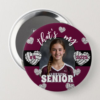 That's my Senior Volleyball Player button