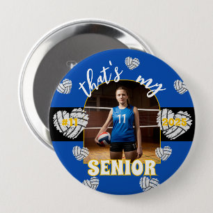 That's my Senior Volleyball Player button