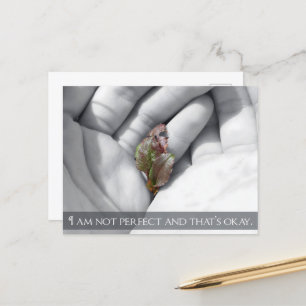 "That's okay" Motivation Affirmation Postcard