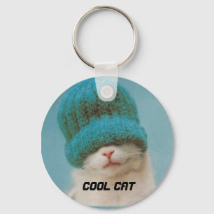 Thats One Cool Cat Keychain