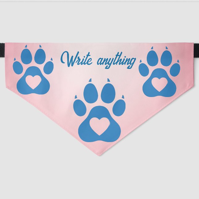 That's So Fetch: Funny Pet Bow Tie Pet Bandana Collar (Front)