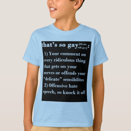 Thats So Gay T_Shirt