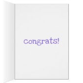 That's So Grape (Great) Congrats Purple Grapes (Inside (Right))