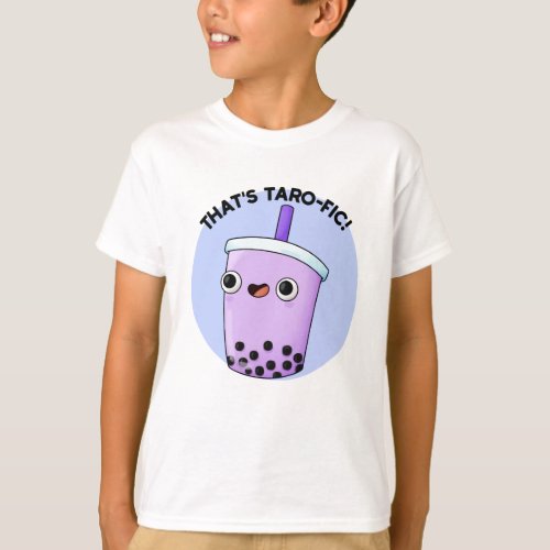 Thats Taroffic Funny Boba Tea Pun T_Shirt