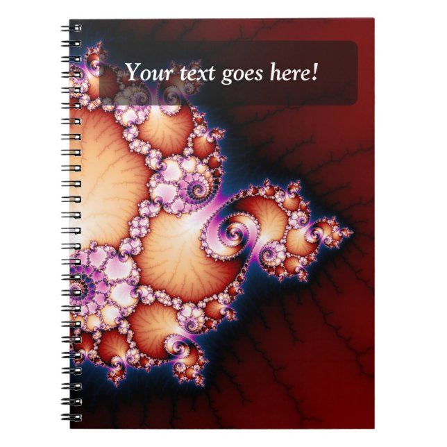 Thats The Point - Fractal Art Notebook (Front)
