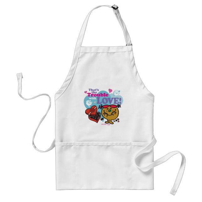 That's the Trouble with Love! Adult Apron (Front)