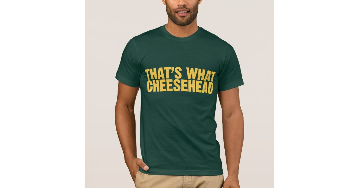 Packers Cheesehead Dad T-Shirt