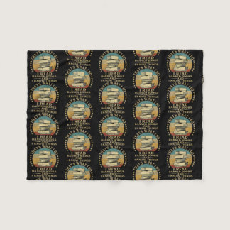 That's What I Do I Read Banned Books Funny Book Fleece Blanket