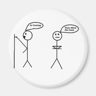 THATS WHAT SHE SAID MAGNET