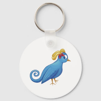 That's What She Tweets - Bird Logo Keychain