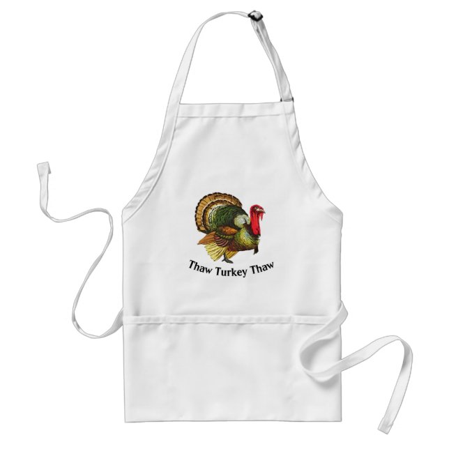 Thaw Turkey Thaw Adult Apron (Front)