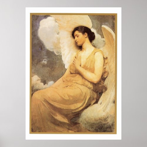 Thayers Winged Figure Poster