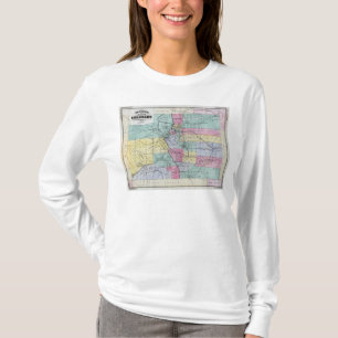 Thayer's Map of Colorado T-Shirt