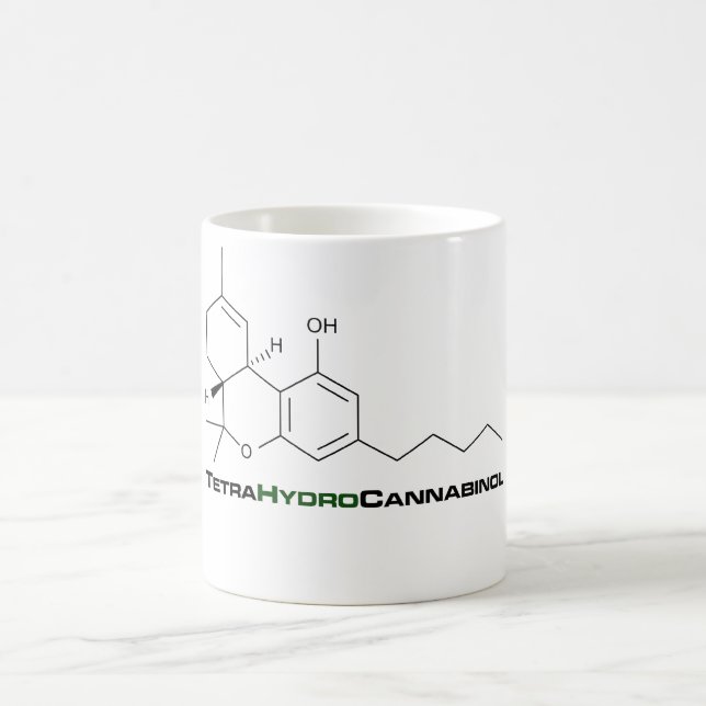 THC Weed Coffee Mug (Center)