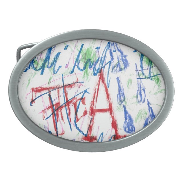 THCA thaddeus & crimson the $THCBand Belt Buckle (Front)