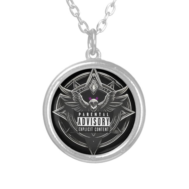 THCEOs by thaddeus & crimson, Adam Moyer Silver Plated Necklace (Front)