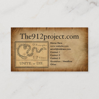 the912project.com Profile Card
