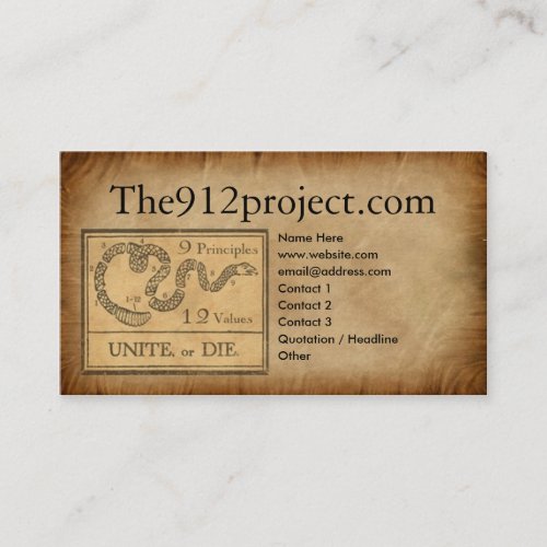 the912projectcom Profile Card