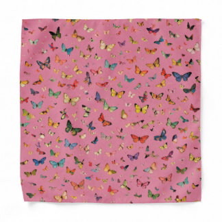 The 1000 Butterflies Rose Bandana
