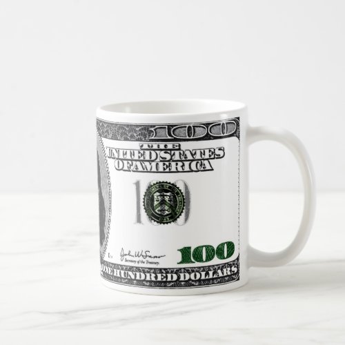 the 100 dollar mug
