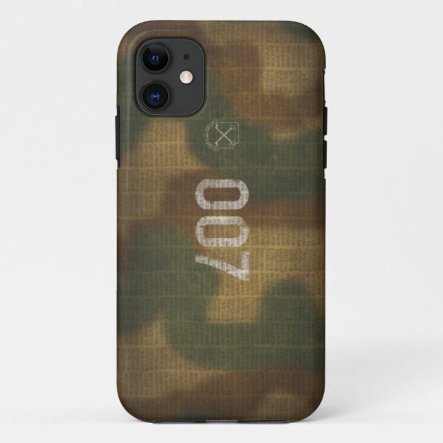 The 101st heavy tank battalion Michael Bittman Case-Mate iPhone Case (Back)