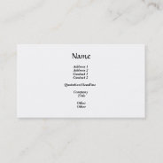 The 10 Commandments Business Card at Zazzle