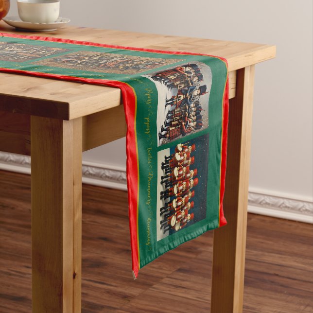 The 12 Days of Christmas Long Table Runner (In Situ)