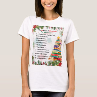 The 12 Days of Christmas T-shirt | Literary Gift