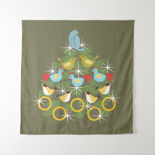 the 12 days of christmas tapestry