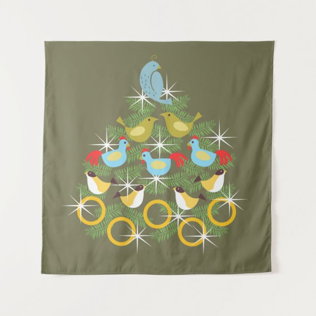 the 12 days of christmas tapestry (Front)