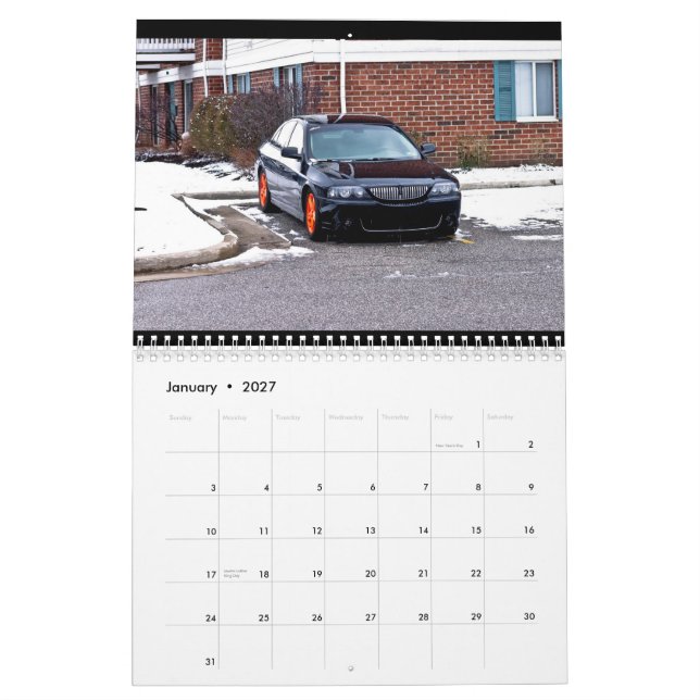 The 12 Months of BullSchmidt Calendar (Jan 2027)