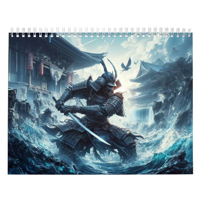 The 12 samurai calendar (Cover)