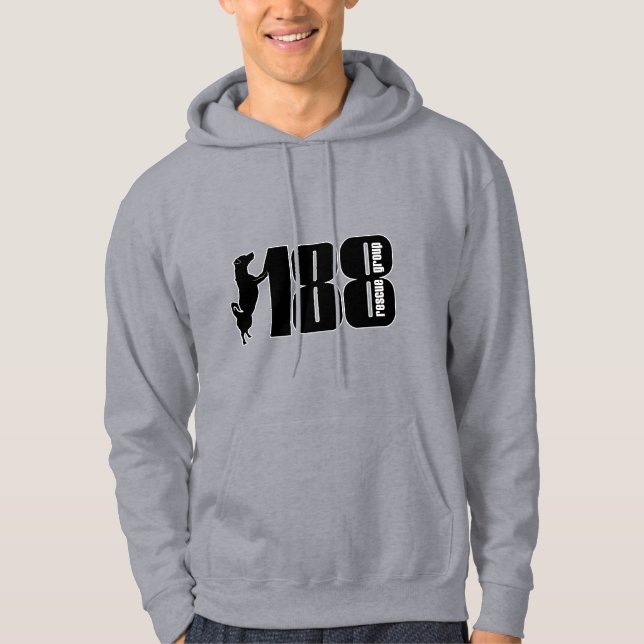 The 188 Rescue Group Logo Hoodie (Front)