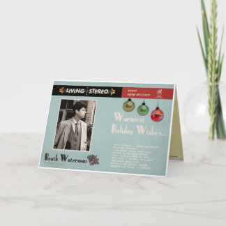 The 1960's Christmas Album Holiday Card