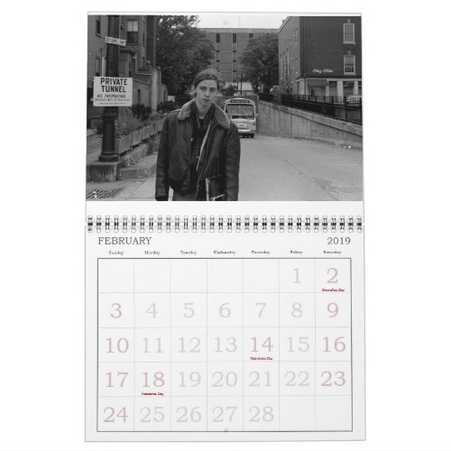 The 1970s in Black and White _ 2019 Calendar