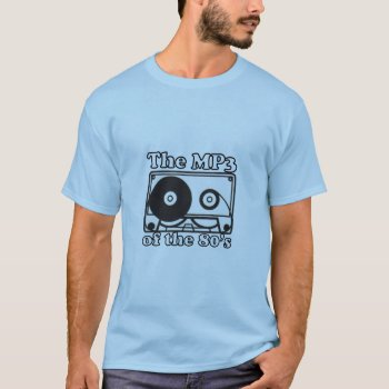 The 1980's Mp3 Player T-shirt by thehotbutton at Zazzle