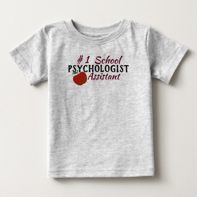 The #1 School Psychologist Assistant Shirt (Front)
