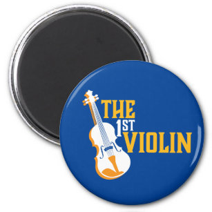 The 1st Violin Player Violinist Orchestra Music Magnet