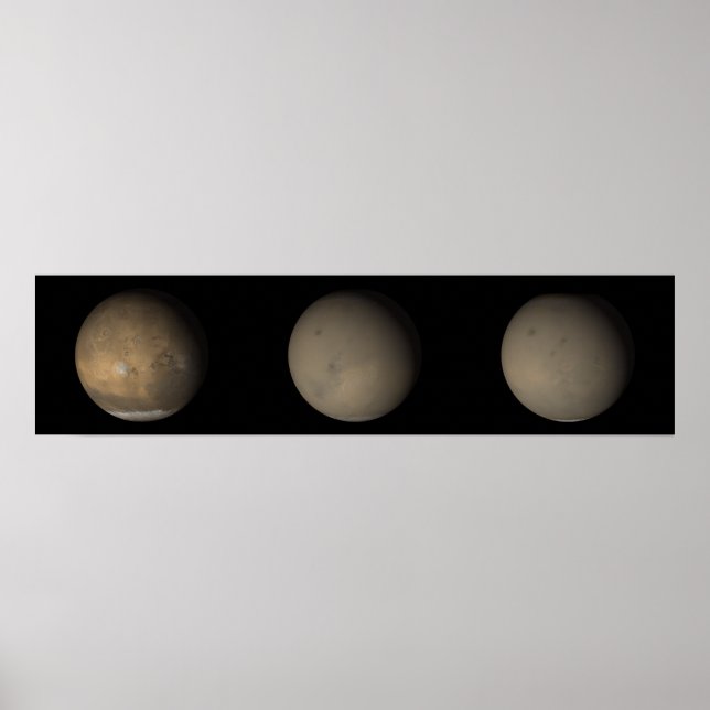 The 2001 Great Dust Storms on Mars 2 Poster (Front)