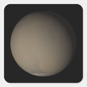 The 2001 Great Dust Storms on Mars Square Sticker