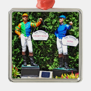 THE 2012 TRAVERS DEAD HEAT METAL ORNAMENT