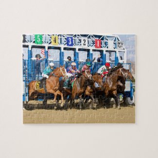 The 2019 Gazelle Stakes Jigsaw Puzzle